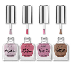 RENEE Nail Paint - Rose Perfection Combo of 4, 10 ml Each