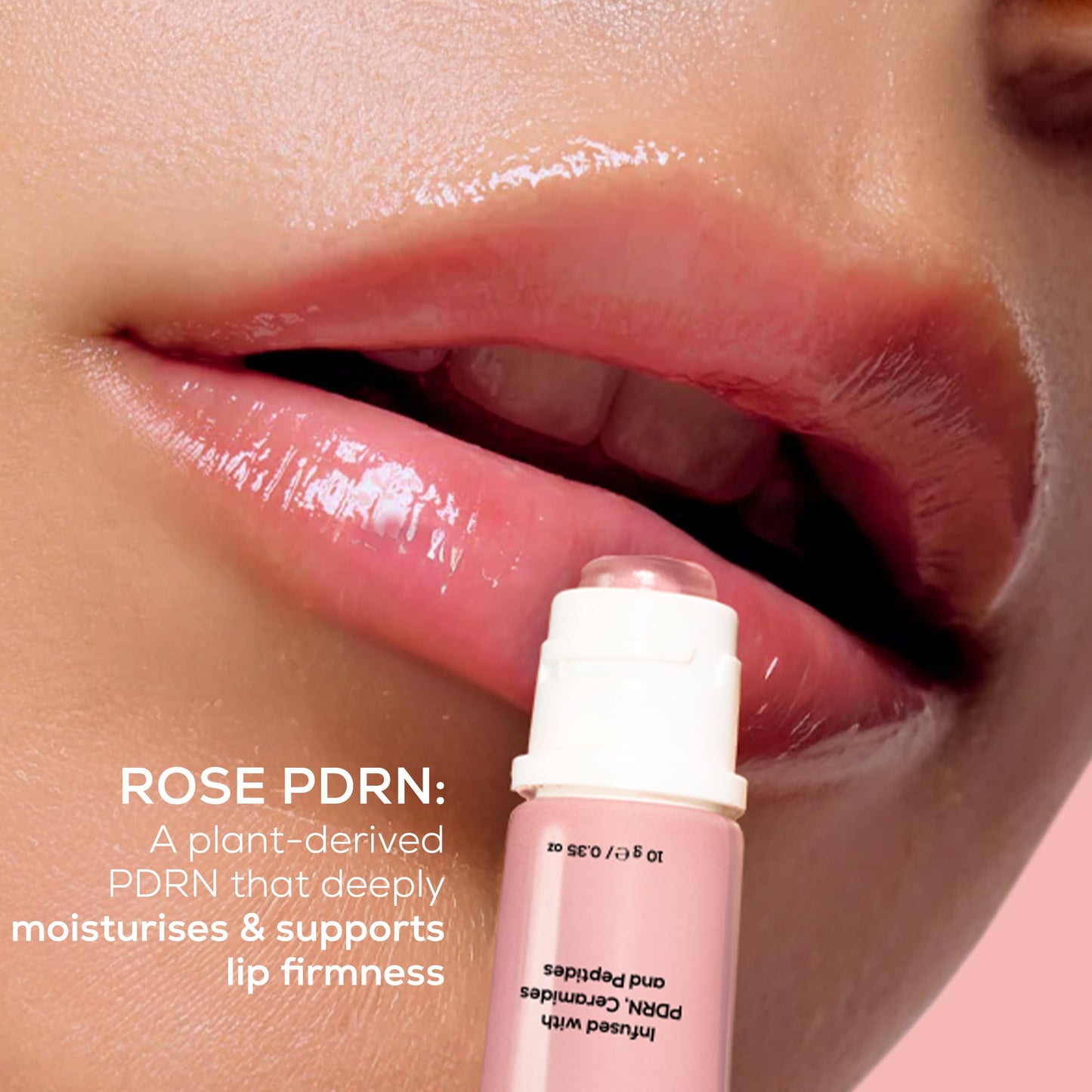 RENEE Pink Therapy PDRN Moisturising Lip Balm For Dry & Chapped Lips, 10g