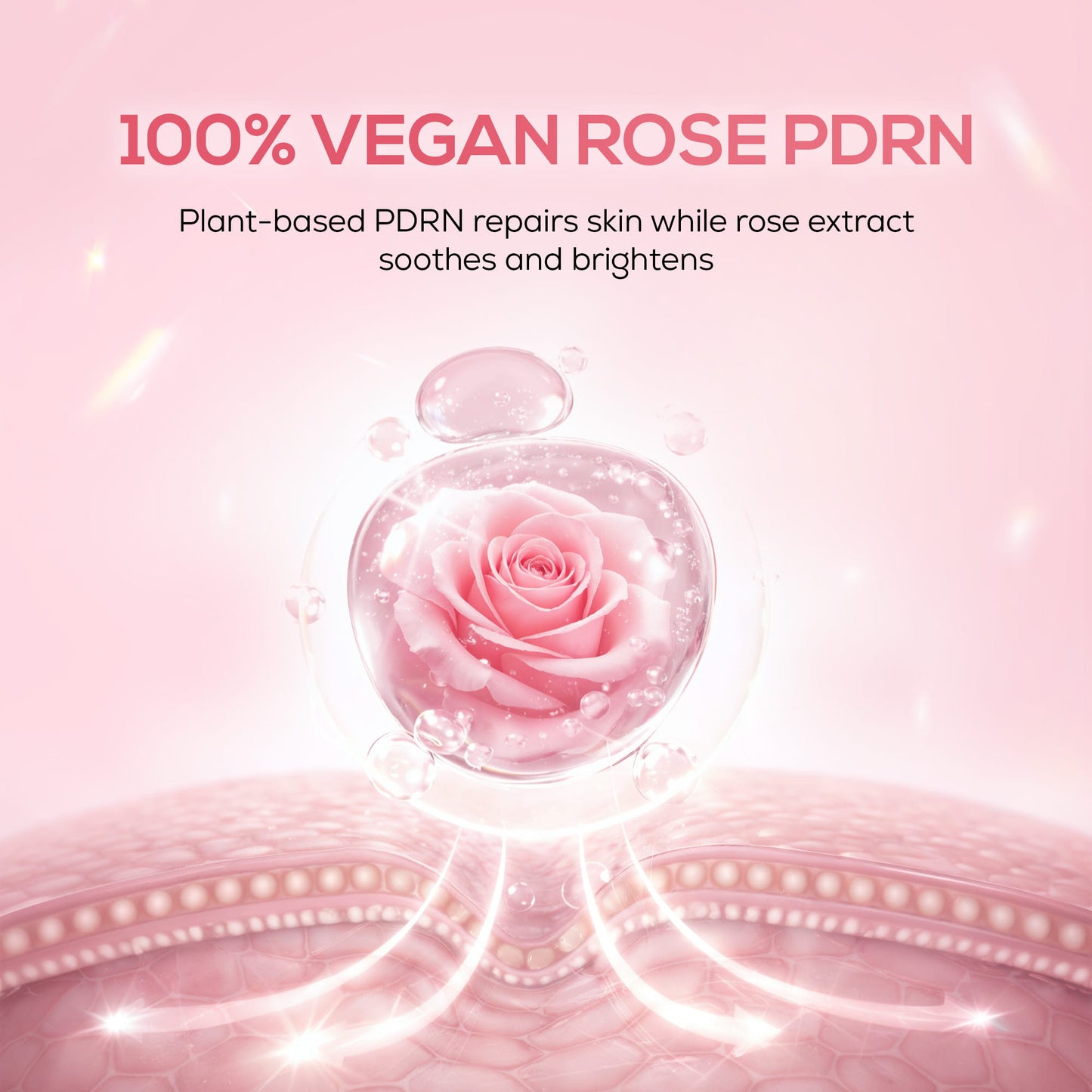 RENEE Pink Therapy PDRN 2-In-1 Sunscreen + Moisturizer | In-Vivo Tested SPF 50 PA+++ With 2% Niacinamide, Ceramides & Peptides, 50g