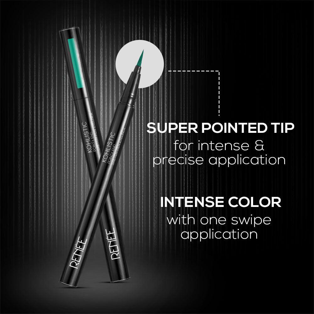 RENEE Pointy End Sketch Pen Eyeliner, 1.5ml