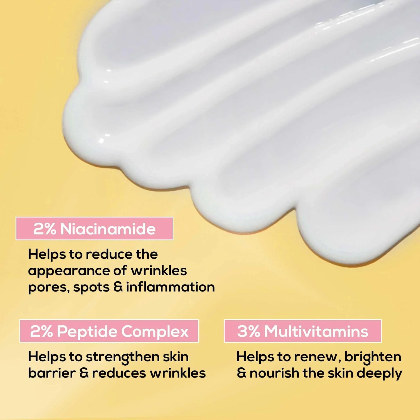 RENEE Pore Minimizing Sunscreen SPF 70 With 2% Niacinamide, 2% Peptide Complex & 3% Multivitamins, 50Ml