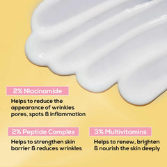 RENEE Pore Minimizing Sunscreen SPF 70 With 2% Niacinamide, 2% Peptide Complex & 3% Multivitamins, 50Ml