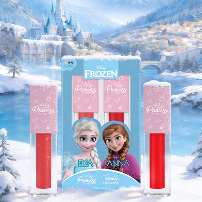 Disney Frozen Twinkle Lip Gloss, Pack of 2 for Kids & Preteens by Princess by RENEE