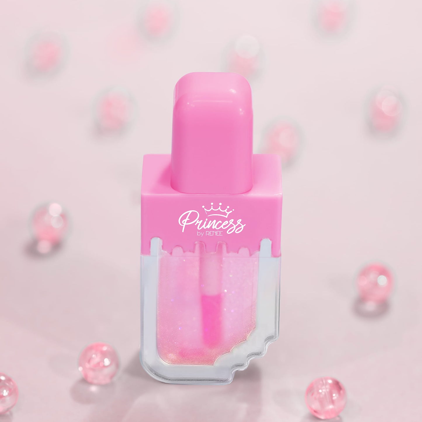 Princess By RENEE Sugar Sparkles Colour Changing Lip Gloss, 4 ml