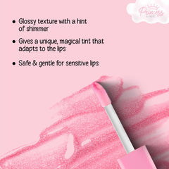 Princess By RENEE Sugar Sparkles Colour Changing Lip Gloss, 4 Ml
