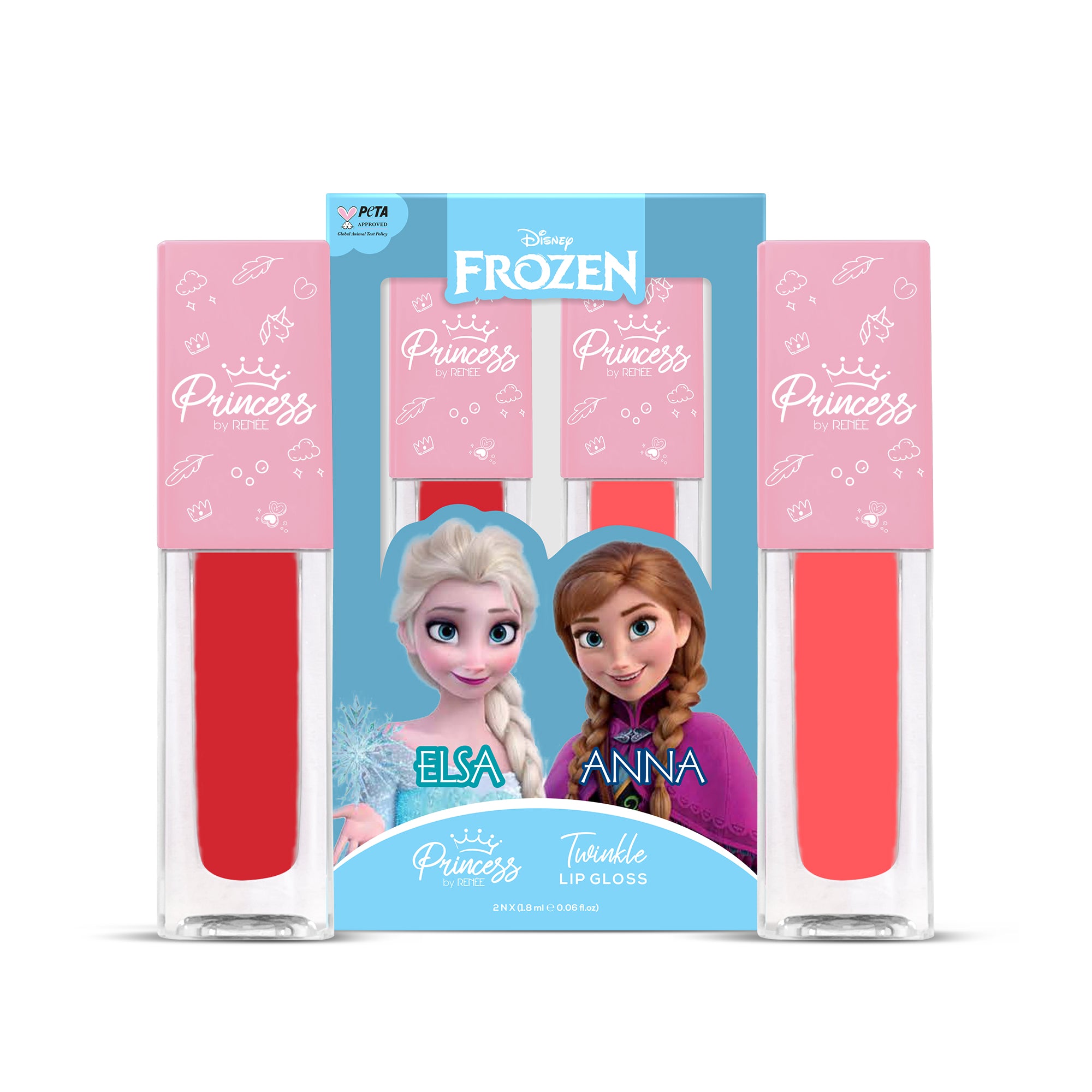 Disney Frozen Princess By RENEE Twinkle Lip Gloss 1.8 Ml