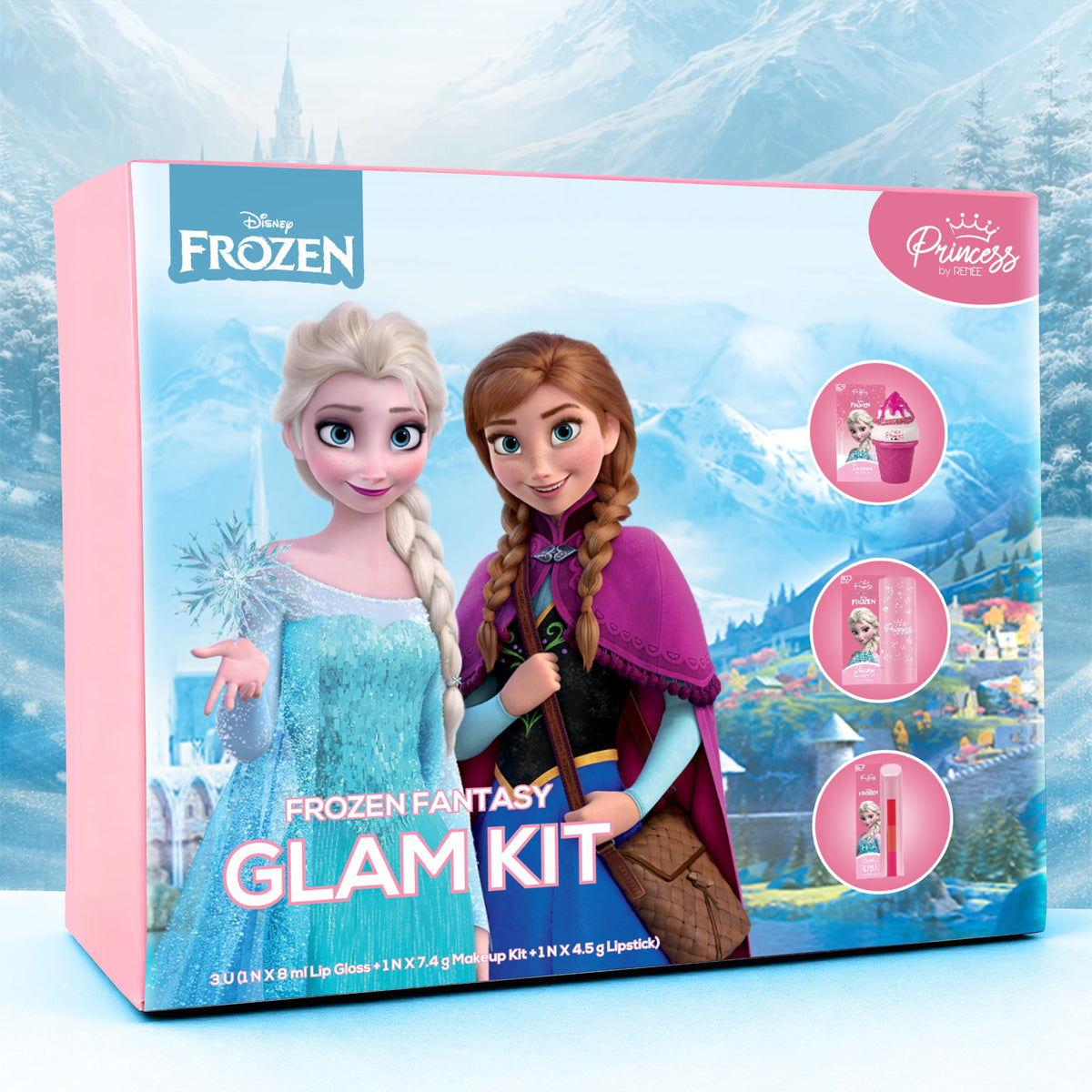 Disney Frozen Fantasy Glam Kit for Kids & Preteens by Princess by RENEE