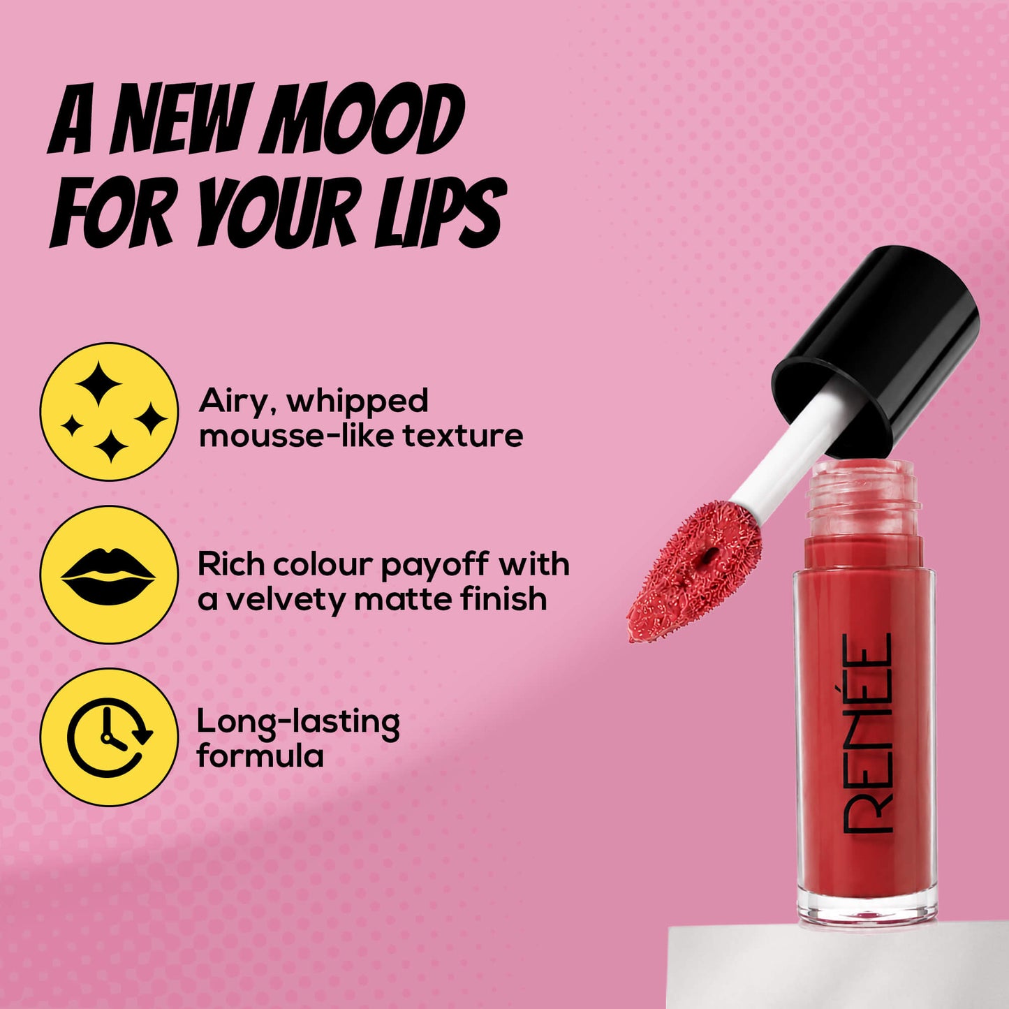 RENEE Everyday Quick Mousse Liquid Lipstick