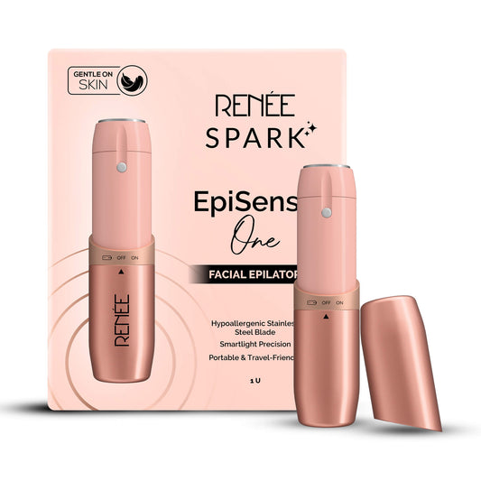 RENEE Spark EpiSense One Facial Epilator For Painless Hair Removal