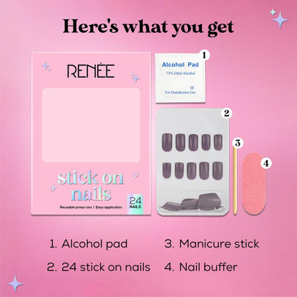 RENEE Stick On Nails