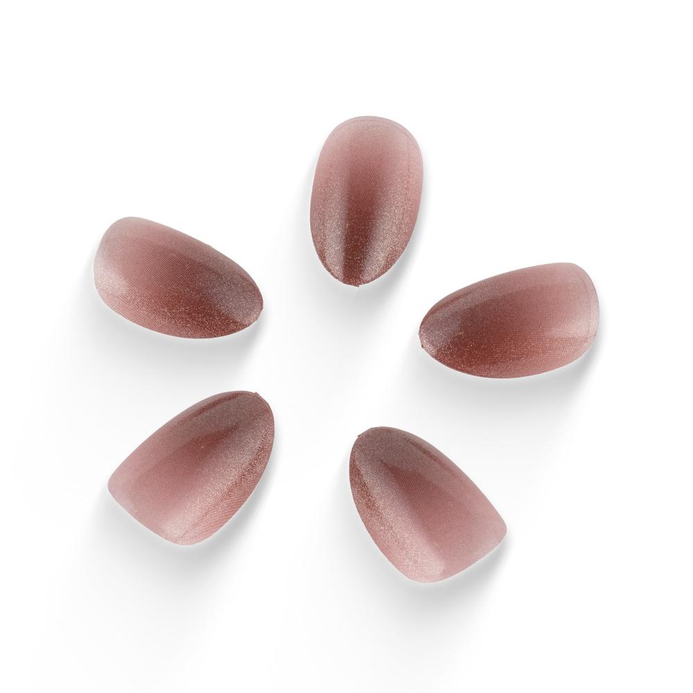 RENEE Stick on Nails With Glue- Pack of 30 Reusable & Long-lasting Nails