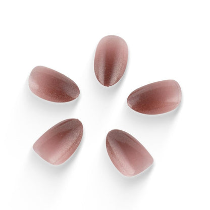 RENEE Stick on Nails With Glue- Pack of 30 Reusable & Long-lasting Nails