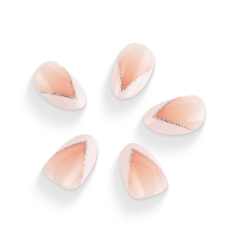 RENEE Stick on Nails With Glue- Pack of 30 Reusable & Long-lasting Nails