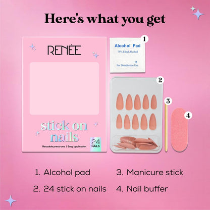RENEE Stick On Nails