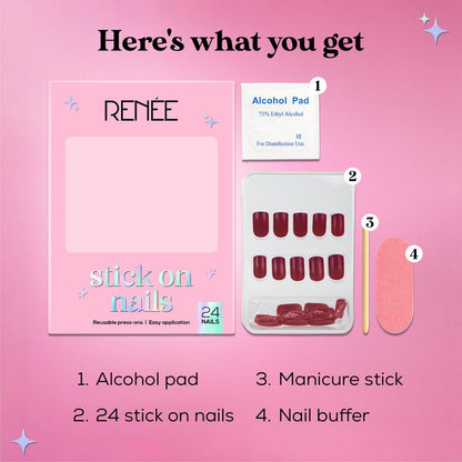 RENEE Stick On Nails