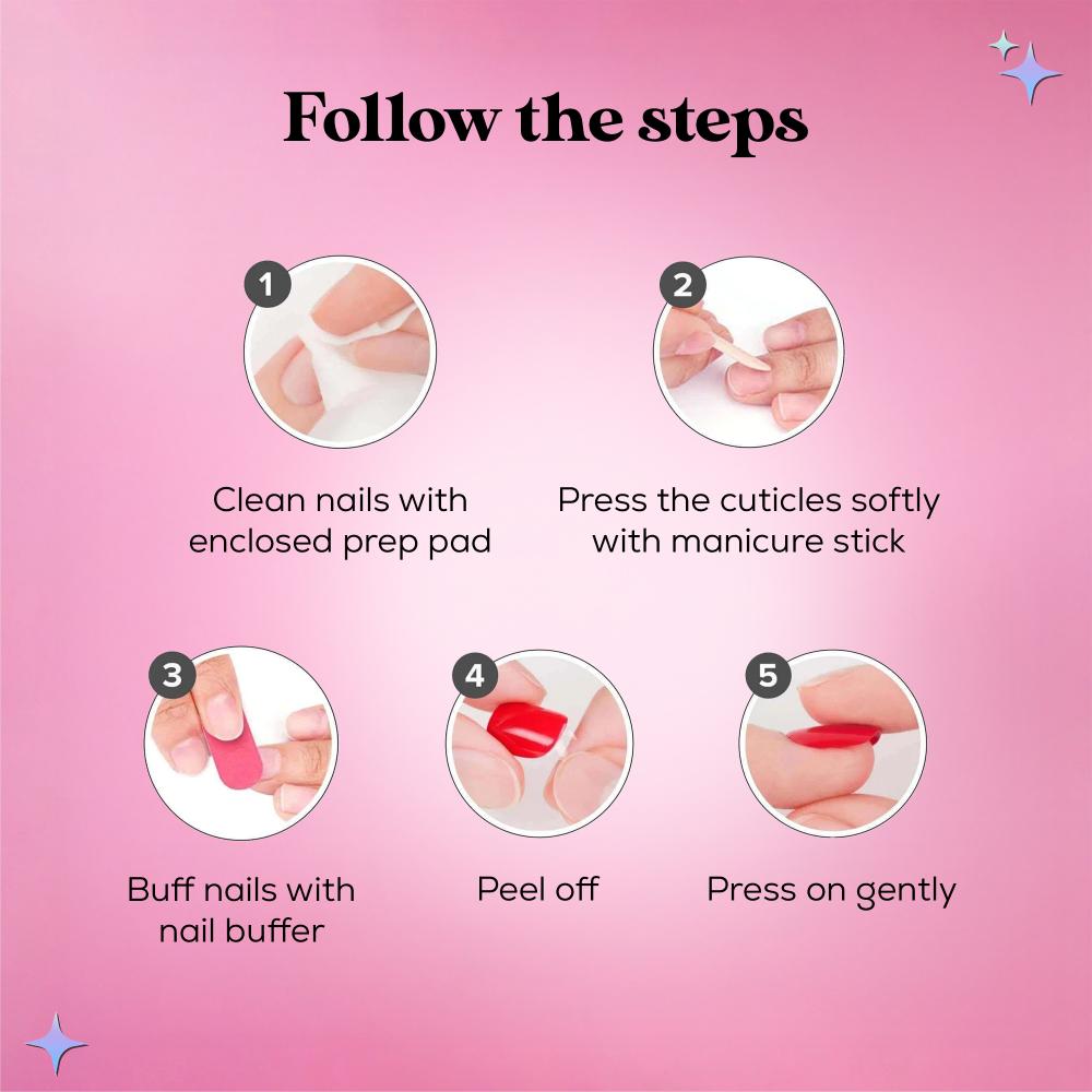 RENEE Stick On Nails