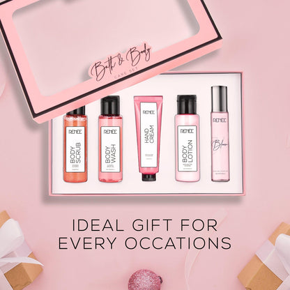RENEE Bath & Body Care Set - Bloom 5 Pcs