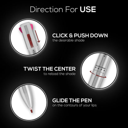 RENEE Draw 4 4-IN-1 Lip Liner