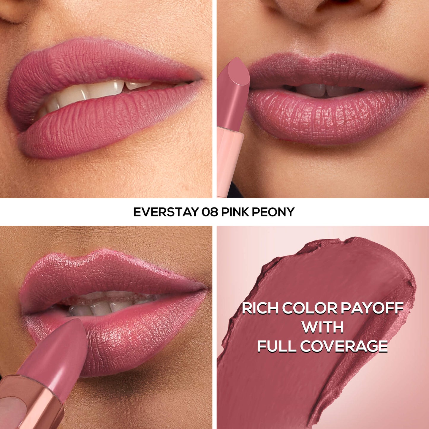 RENEE Everstay Long Stay Matte Lipstick, 4.2 g