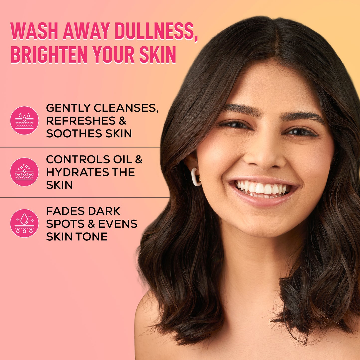 RENEE Everyday Face Bright Serum in Cream +  Gentle Facewash Combo of 2