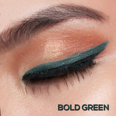 RENEE Bold Green Kajal Pen with Sharpener, 0.35gm