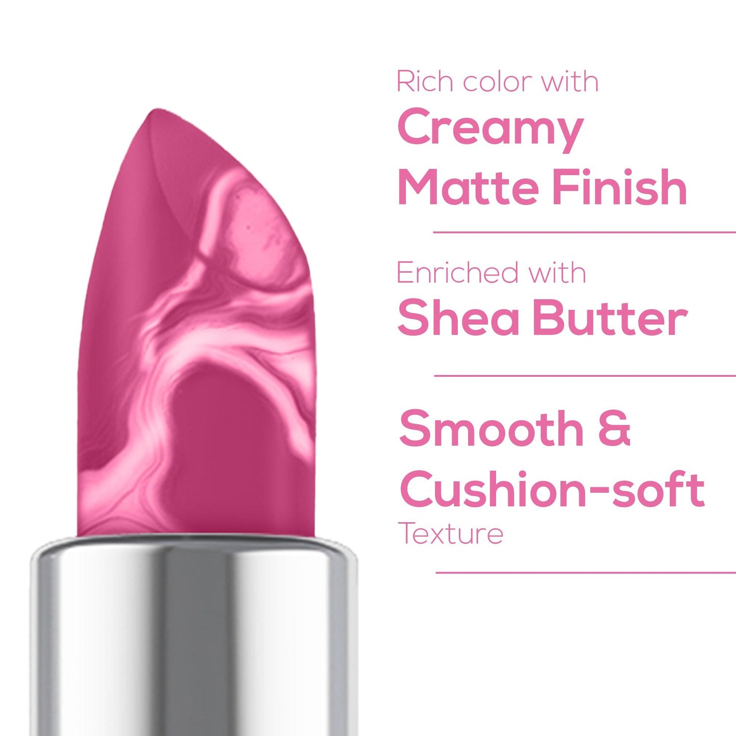 RENEE Marble Lipstick - 4gm
