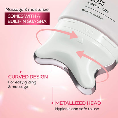 RENEE Pink Therapy Firming & Brightening Cream With Built-In Gua Sha