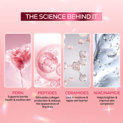 RENEE Pink Therapy Firming & Brightening Cream With Built-In Gua Sha
