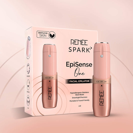 RENEE Spark EpiSense One Facial Epilator For Painless Hair Removal