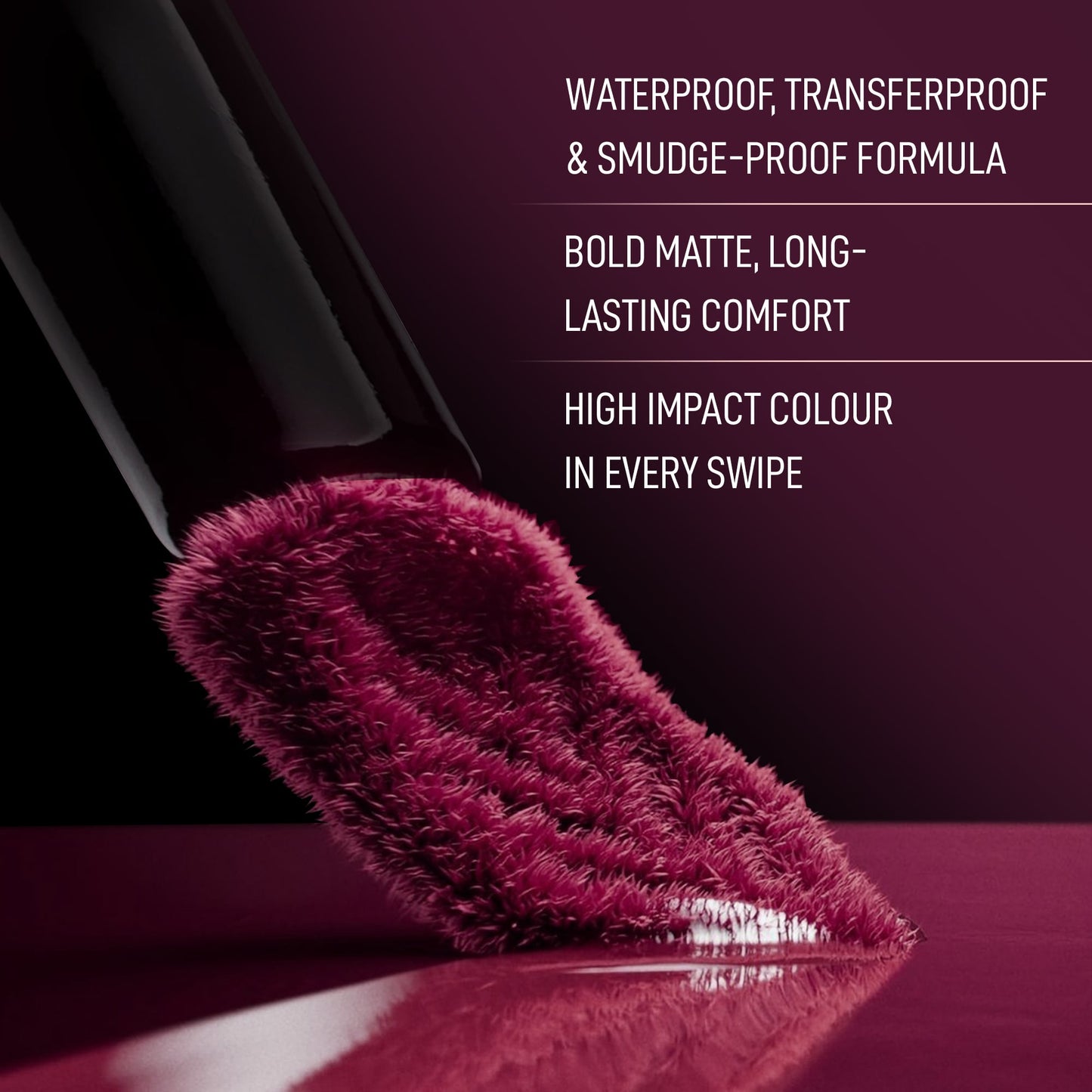 RENEE Stay With Me Matte Liquid Lipstick, 6 ml