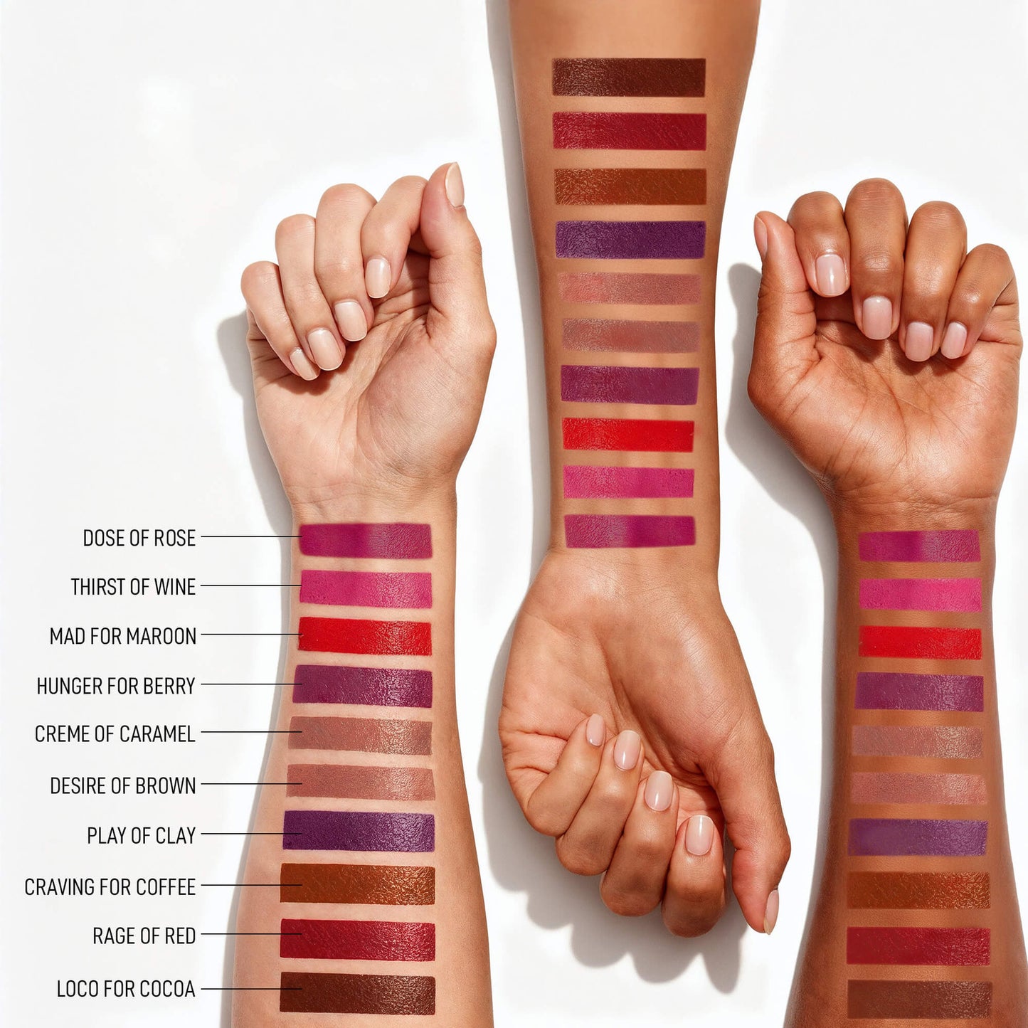 RENEE Stay With Me Matte Liquid Lipstick, 6 ml