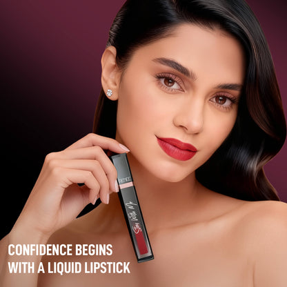 RENEE Stay With Me Matte Liquid Lipstick, 6 ml