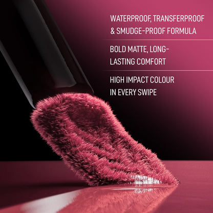 RENEE Stay With Me Matte Liquid Lipstick, 6 ml