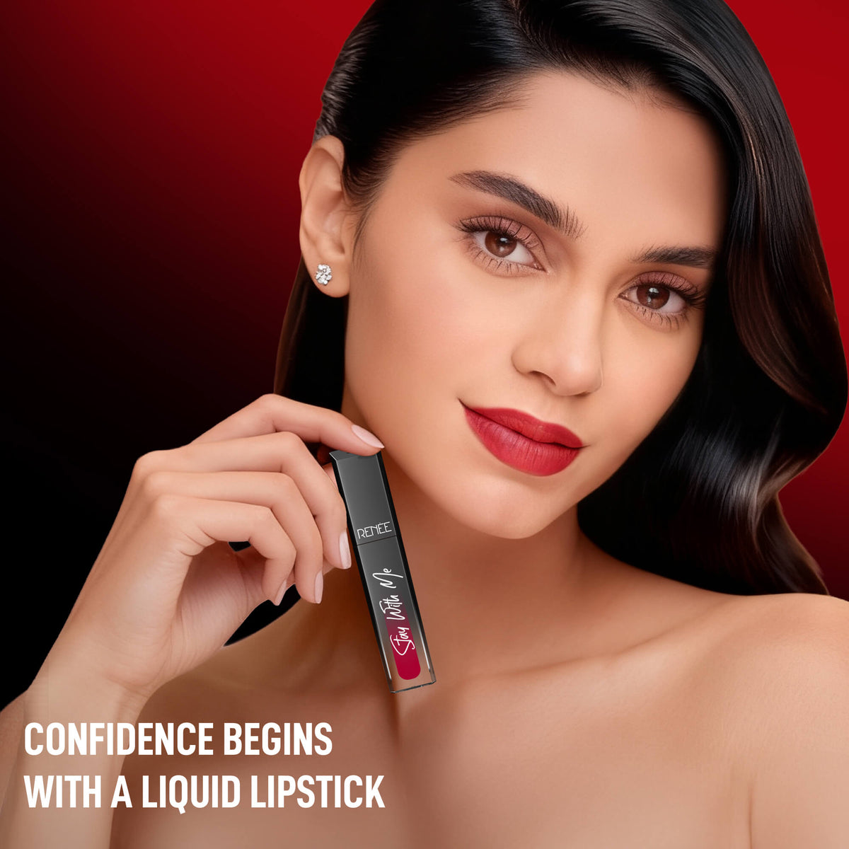 RENEE Stay With Me Matte Liquid Lipstick, 2.7 ml