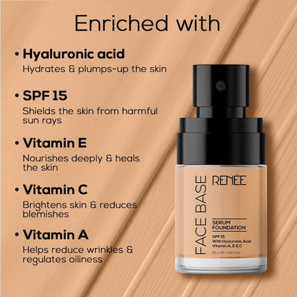 RENEE Face Base Serum Foundation, 25ml