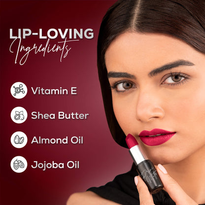 RENEE The Matte Edit Lipstick Combo, Pack Of 3 (4.5g Each)