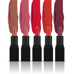 RENEE Creme Mini Lipstick - Pack of 5, 1.65gm each