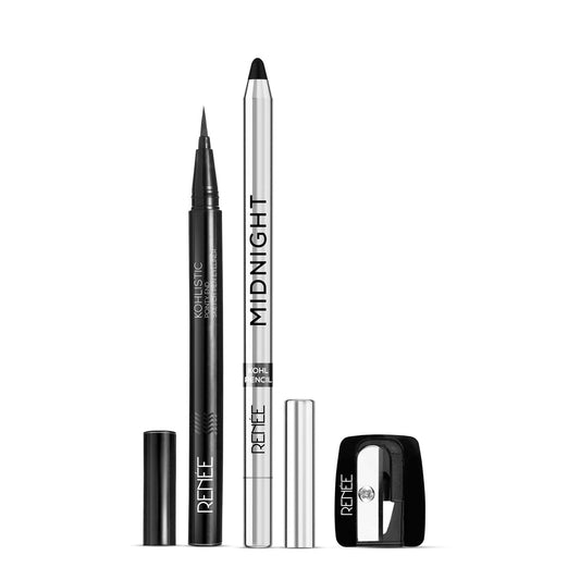 RENEE Midnight Kohl Kajal & Pointy End Sketch Pen Eyeliner Combo