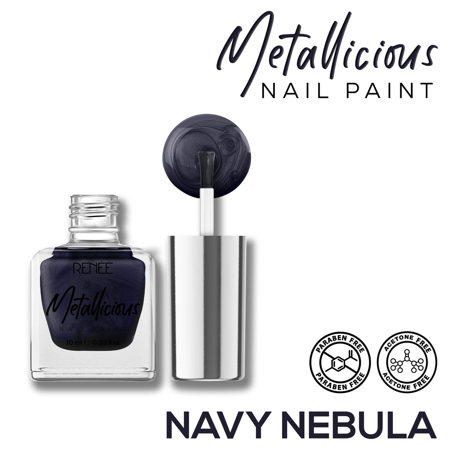 RENEE Metallicious Nail Paint 10ml