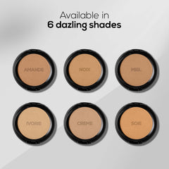 RENEE Pro HD 3-IN-1 Compact, Works as Concealer, Foundation & Powder With SPF 20, 9 Gm