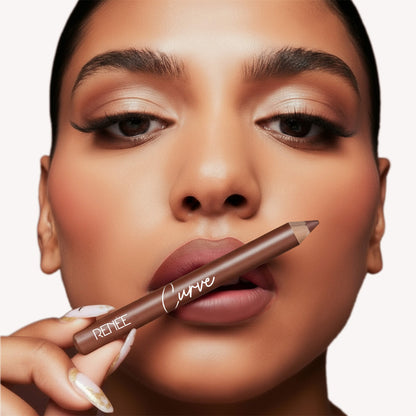 RENEE Curve Matte Lip Liner With Sharpener, 2.5g