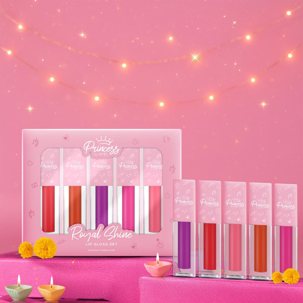 Princess By RENEE Royal Shine Lip Gloss Set