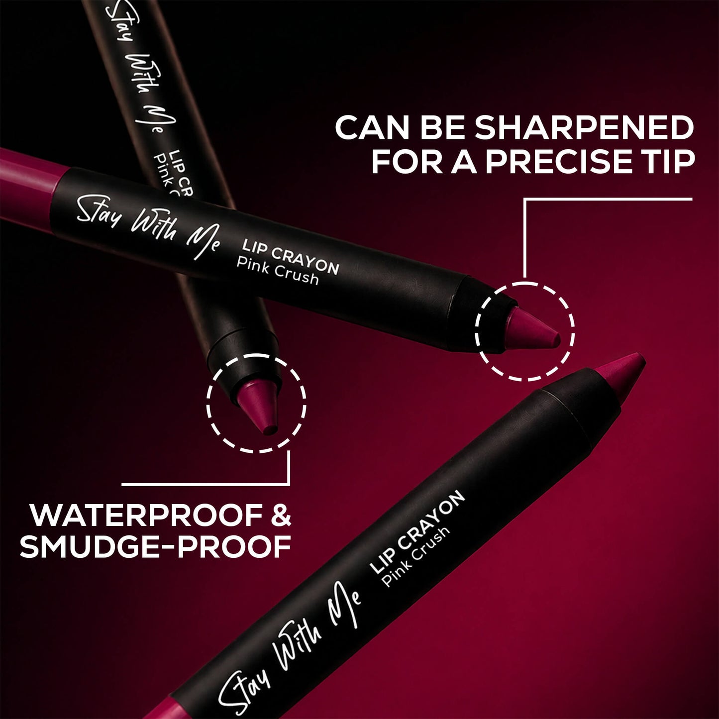 RENEE Stay With Me Matte Lip Crayon
