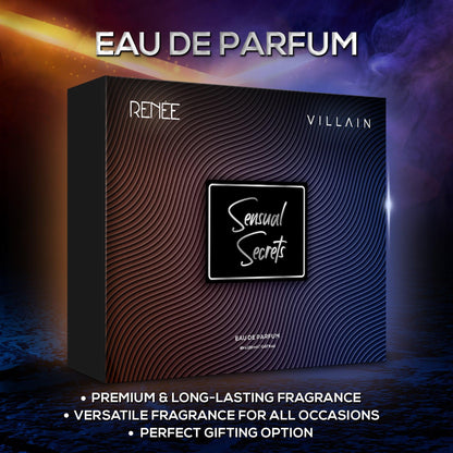 RENEE x VILLAIN Sensual Secrets Eau De Parfum Unisex Gift Set, 20ml each