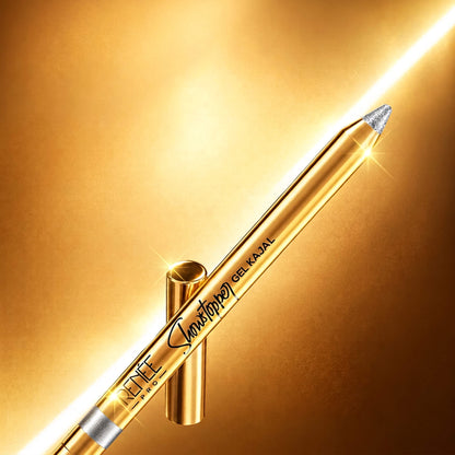 RENEE PRO Showstopper Gel Waterproof & Smudge-proof Kajal With Sharpener, 1.5g