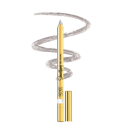 RENEE PRO Showstopper Gel Waterproof & Smudge-proof Kajal With Sharpener, 1.5g