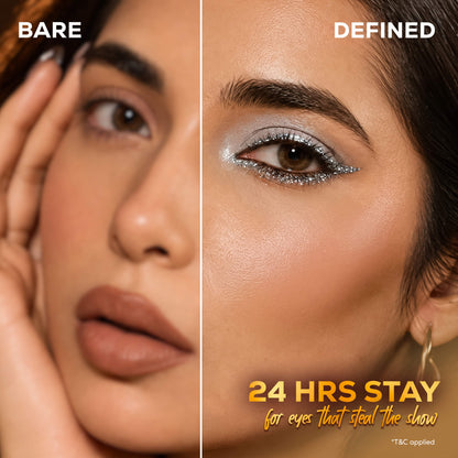 RENEE PRO Showstopper Gel Waterproof & Smudge-proof Kajal With Sharpener, 1.5g