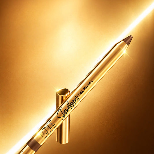 RENEE PRO Showstopper Gel Waterproof & Smudge-proof Kajal With Sharpener, 1.5g