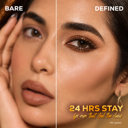 RENEE PRO Showstopper Gel Waterproof & Smudge-proof Kajal With Sharpener, 1.5g