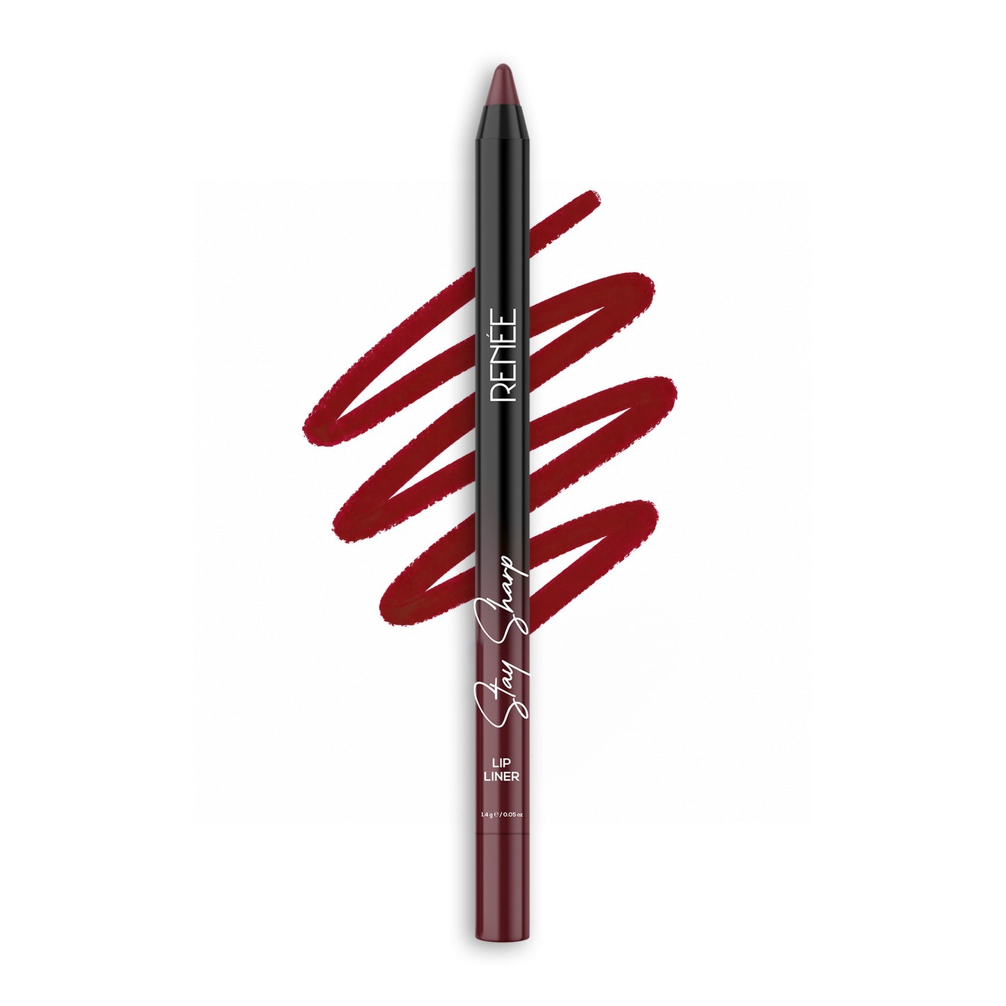 RENEE Stay Sharp Matte Lip Liner, Waterproof & Smudge-Resistant